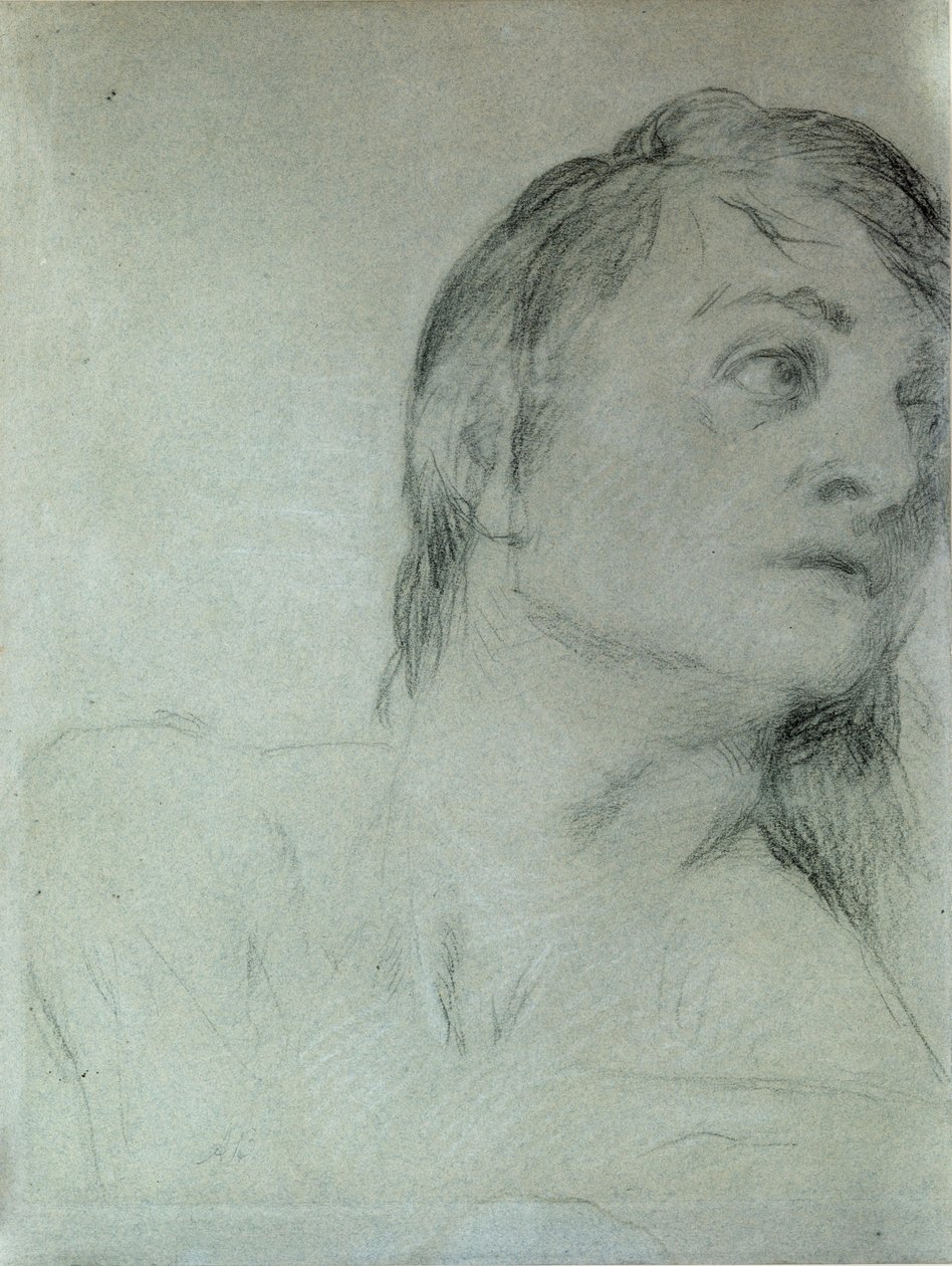 Kopf eines Triton von Arnold Böcklin