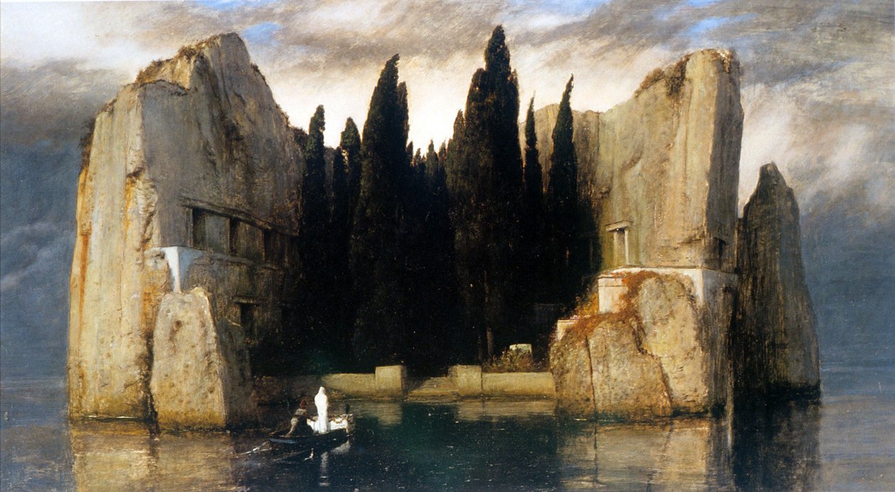 Die Toteninsel von Arnold Böcklin
