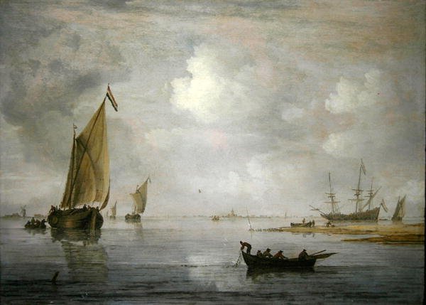 Netze einholen von Arnoldus van Anthonissen