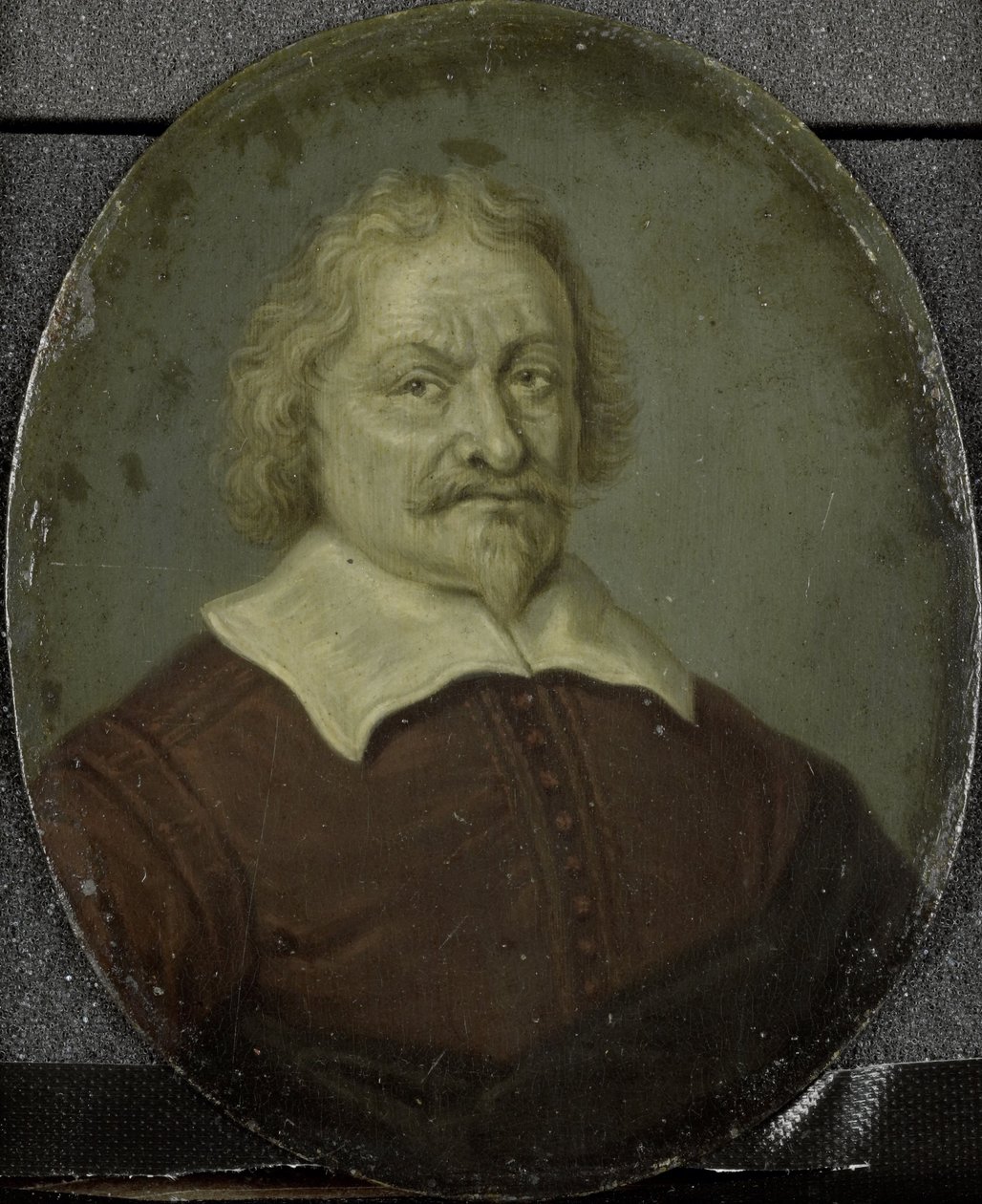 Porträt von David oder Daniel Lingelbach I von Arnoud van Halen