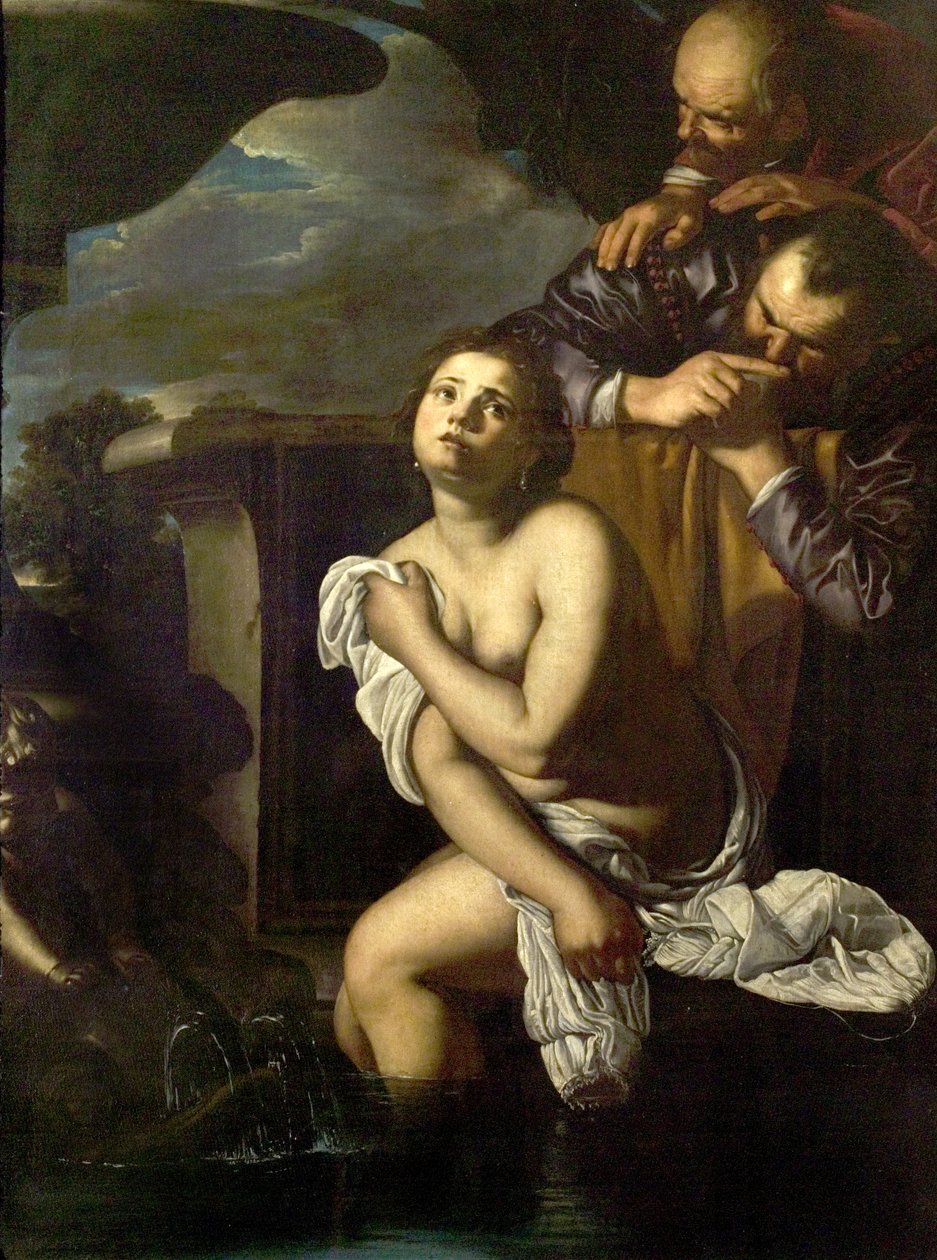 Susanna und die Ältesten von Artemisia (attr.to) Gentileschi