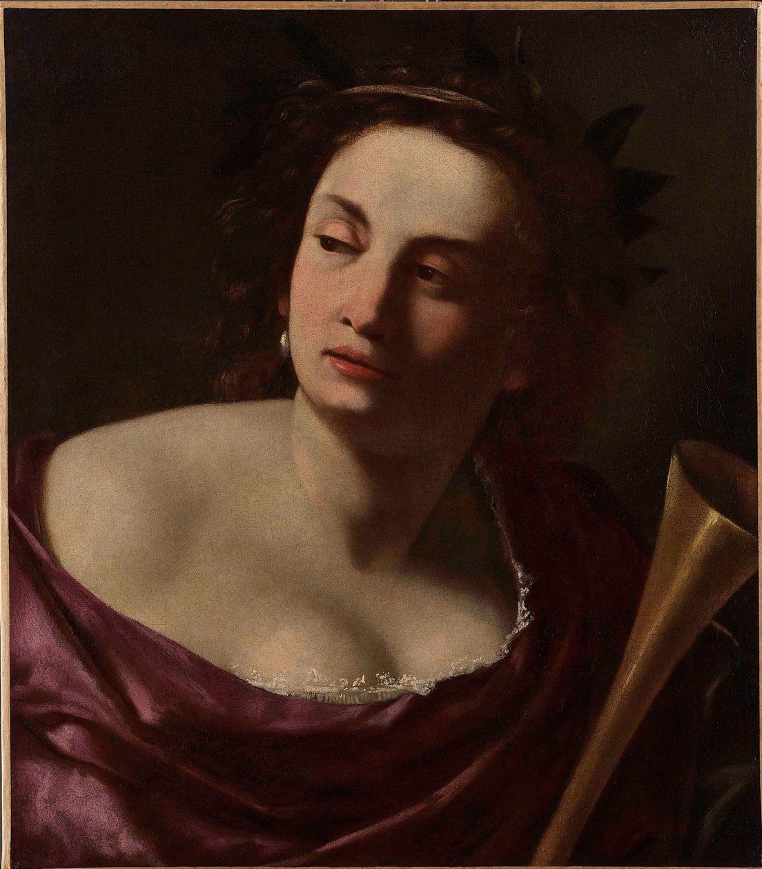 Die Allegorie des Ruhms von Artemisia Gentileschi