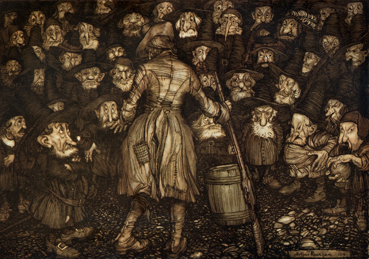 Washington Irvings Kurzgeschichte von Arthur Rackham