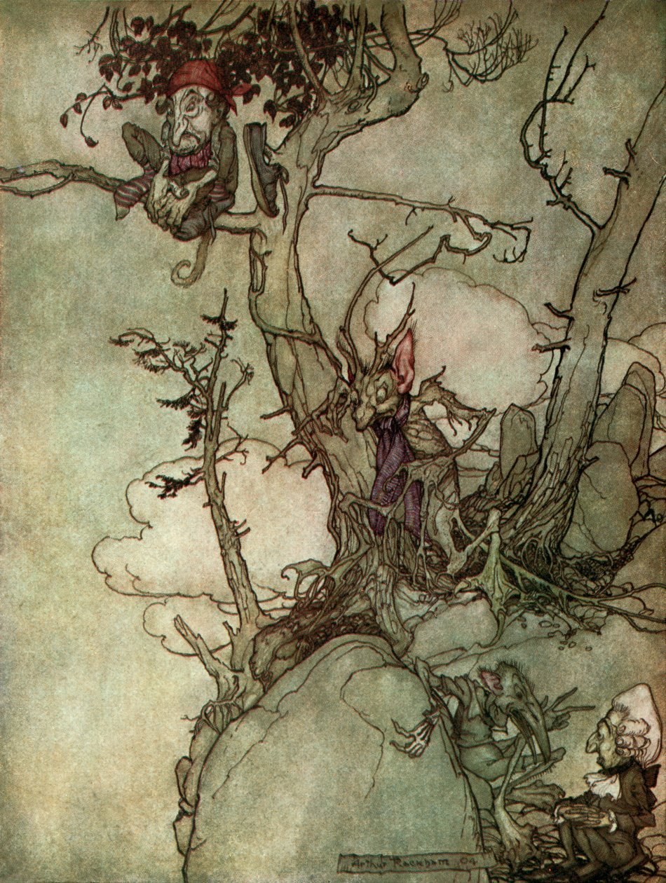 Washington Irvings Kurzgeschichte von Arthur Rackham