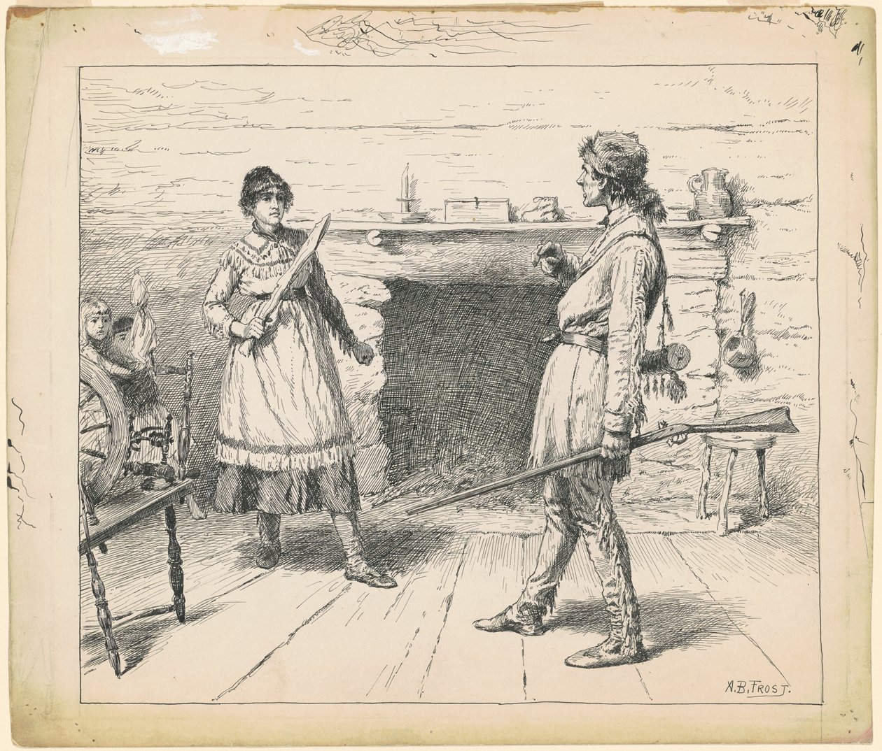 Ich sagte ihm, er solle Abstand halten von Arthur Burdett Frost