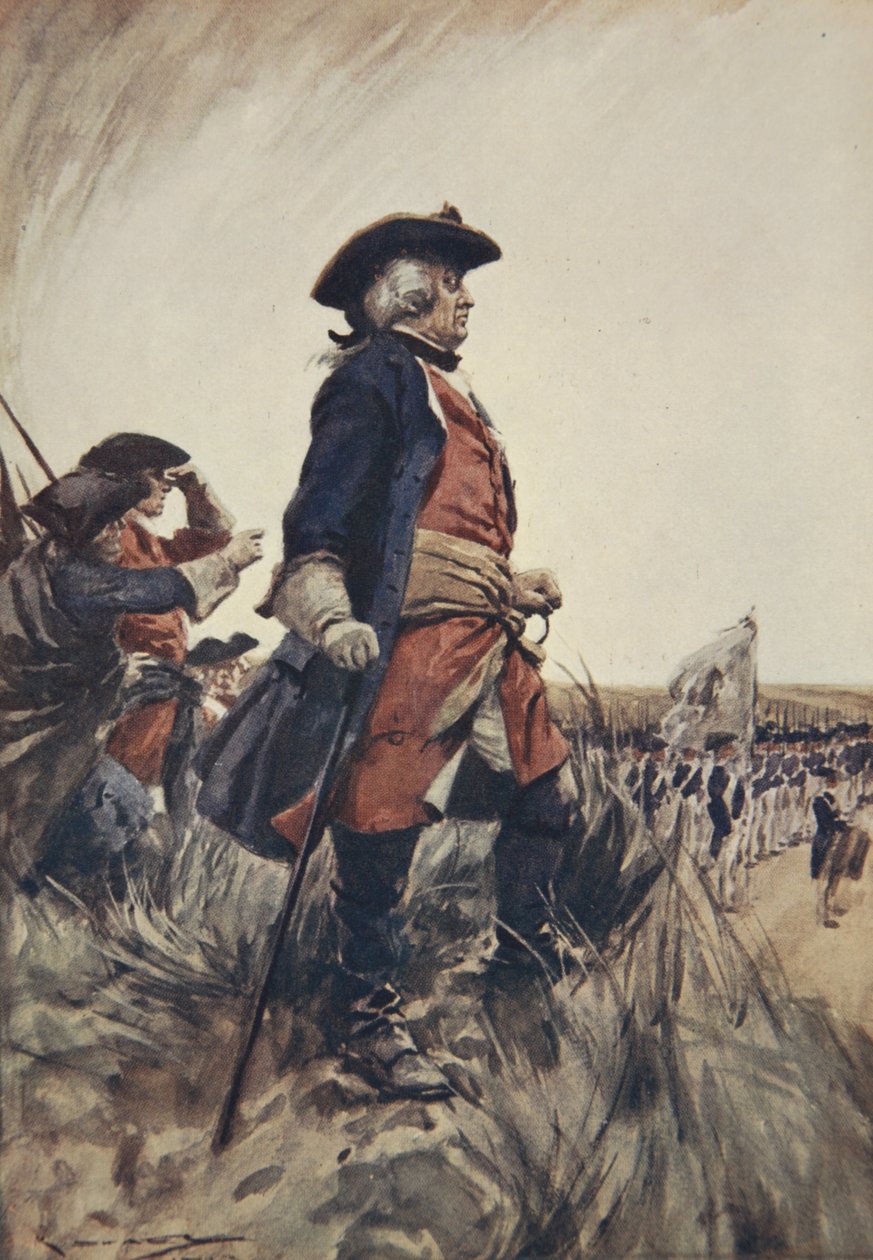Friedrich der Große, Illustration aus 