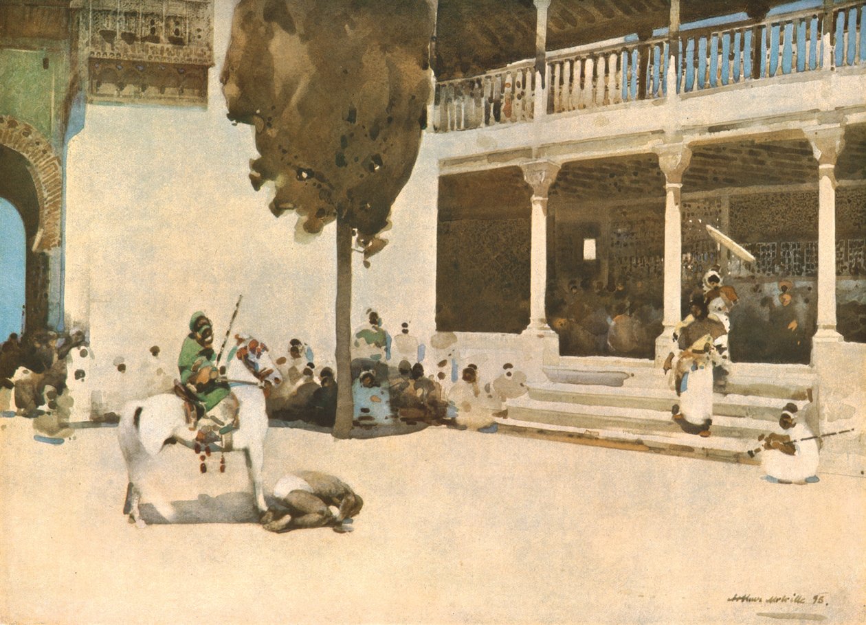 Der gefangene Spion, 1895, ca. 1930 von Arthur Melville