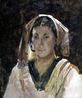 Frau von Aragon von Arthur Melville