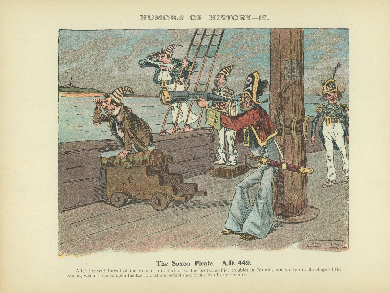 Der sächsische Pirat. 449 n. Chr. von Arthur Moreland