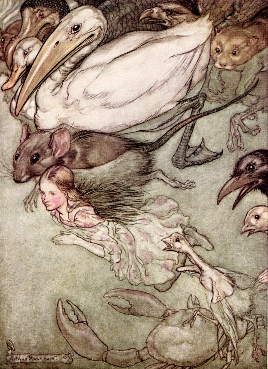 Alice im Wunderland von Lewis Carroll von Arthur Rackham