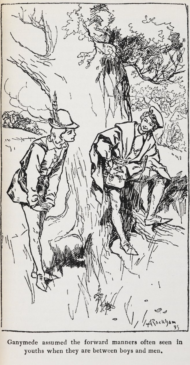 Illustration von Ganymed aus 