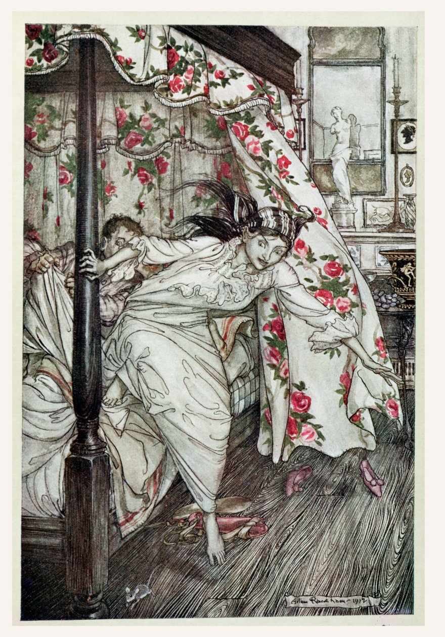 Venus und die Katze, Illustration aus 