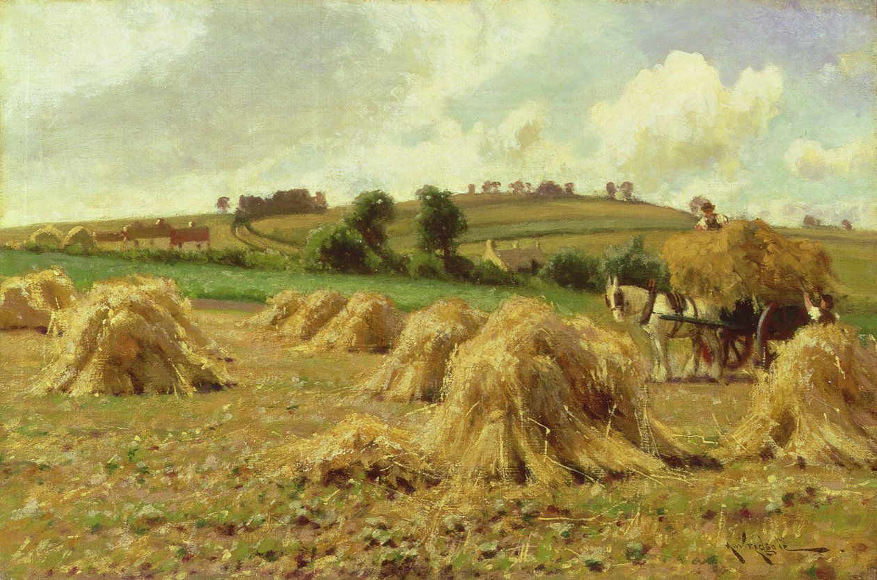 Herbst, eines aus einem Satz der vier Jahreszeiten (Detail) von Arthur Walker Redgate