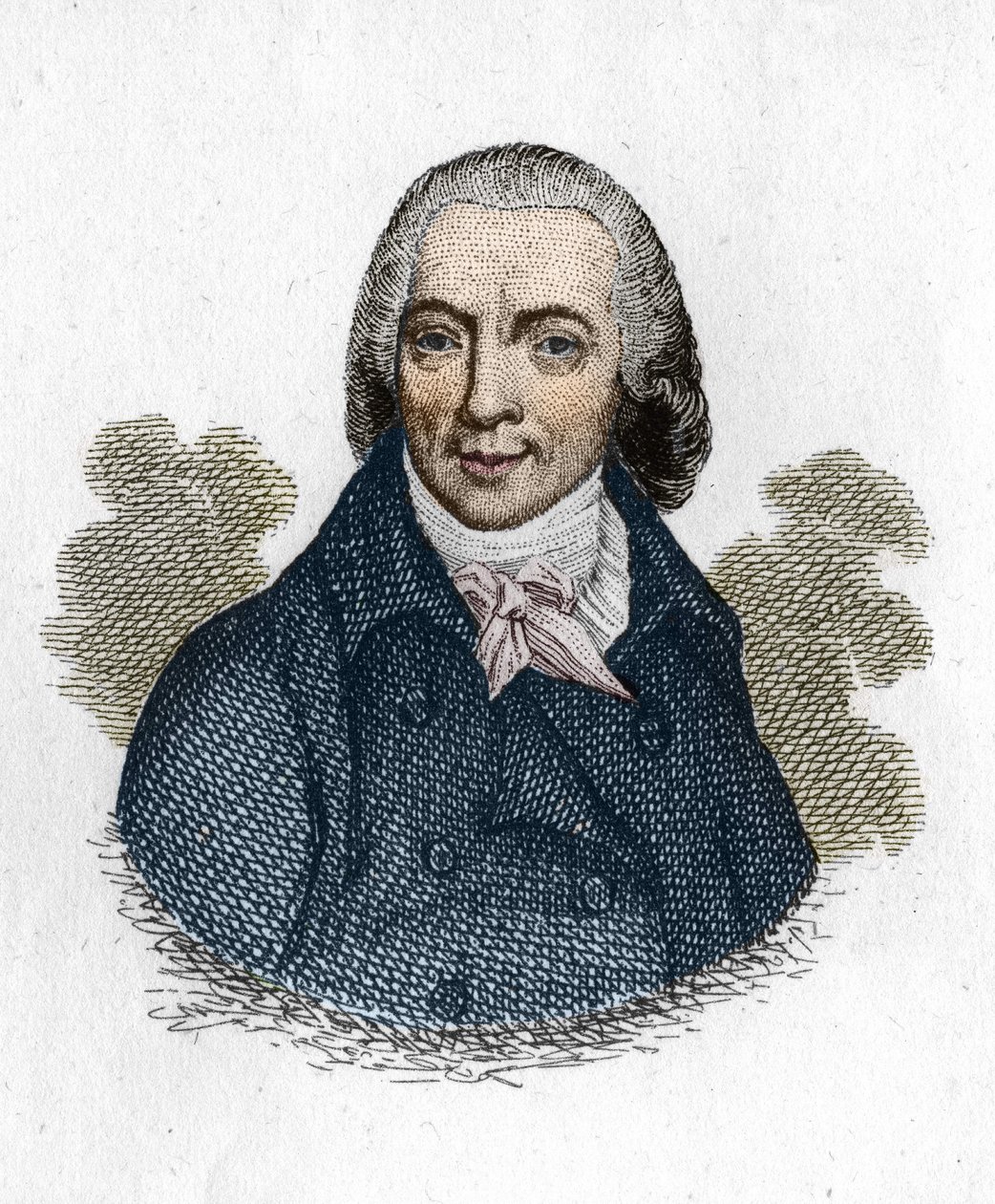 Abbé Delille. Jacques Delille, französischer Dichter und Geistlicher (1738 bis 1813) von Artist Unknown