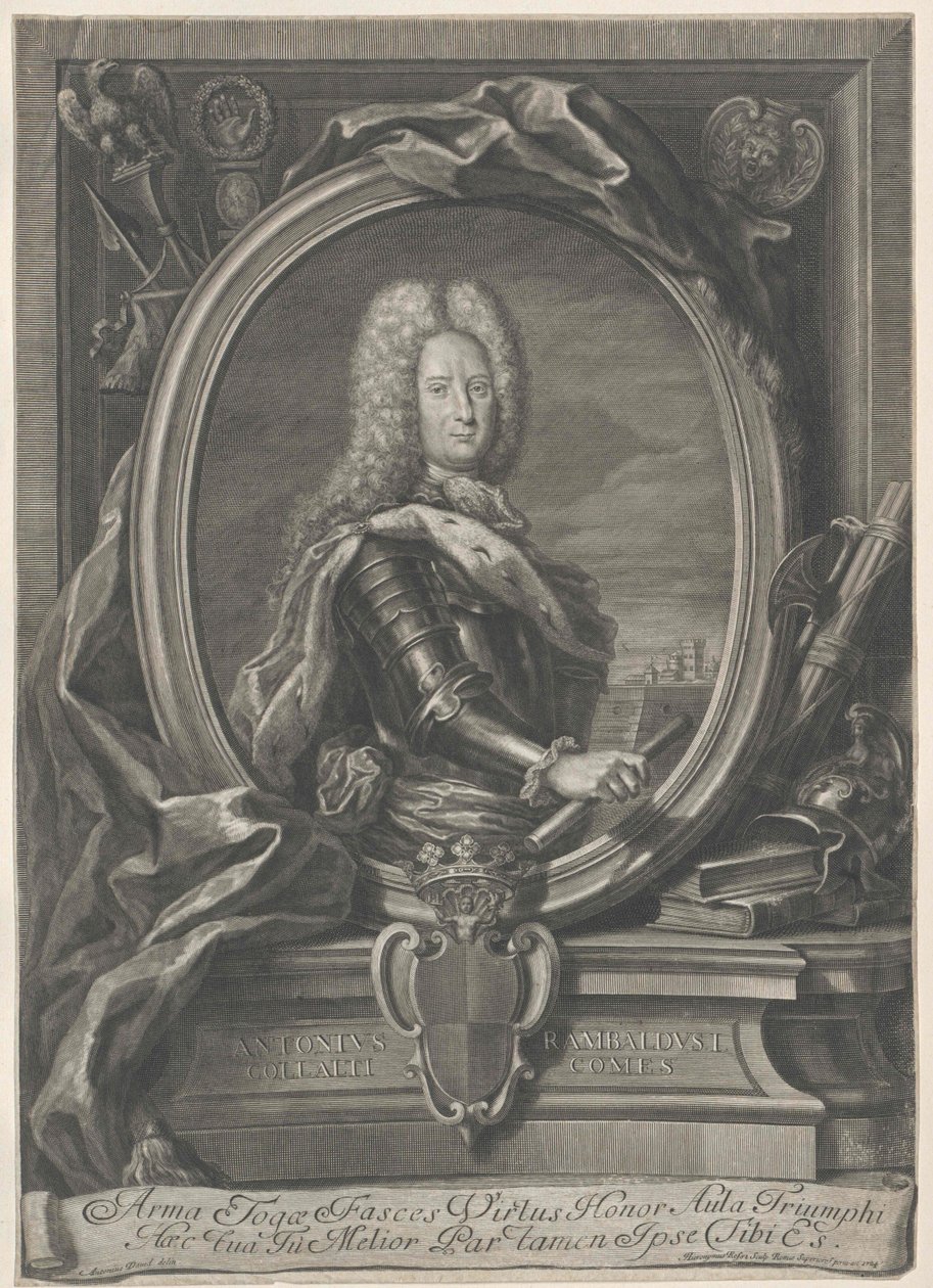 Anton Rambald Graf von Collalto und San Salvatore von Artist Unknown