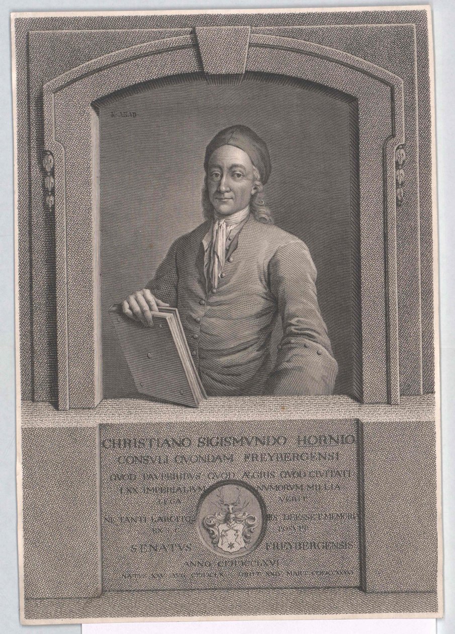 Christian Sigismund Horn von Artist Unknown