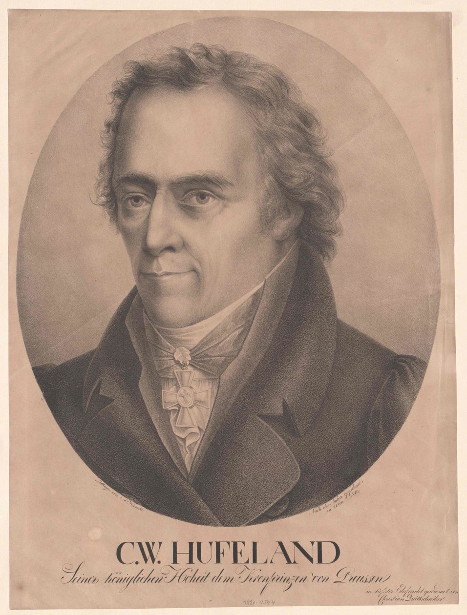 Christoph Wilhelm Hufeland von Artist Unknown