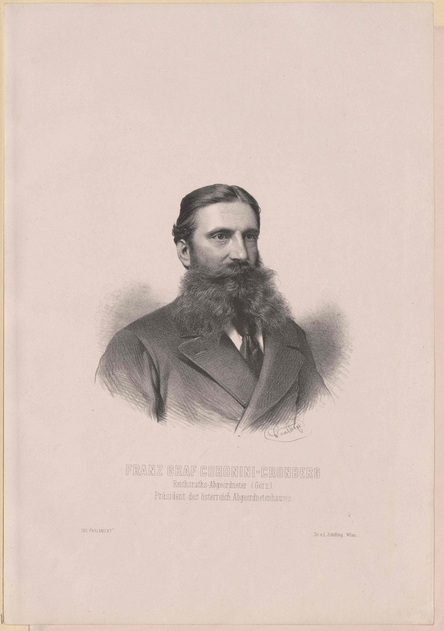 Coronini-Cronberg, Franz Graf von Artist Unknown