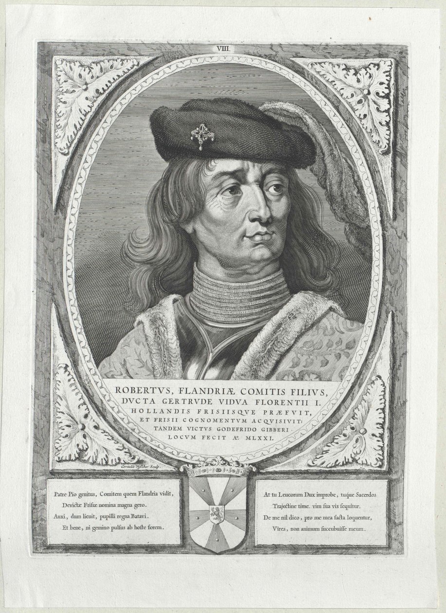 Graf von Flandern Robert I. der Friese von Artist Unknown
