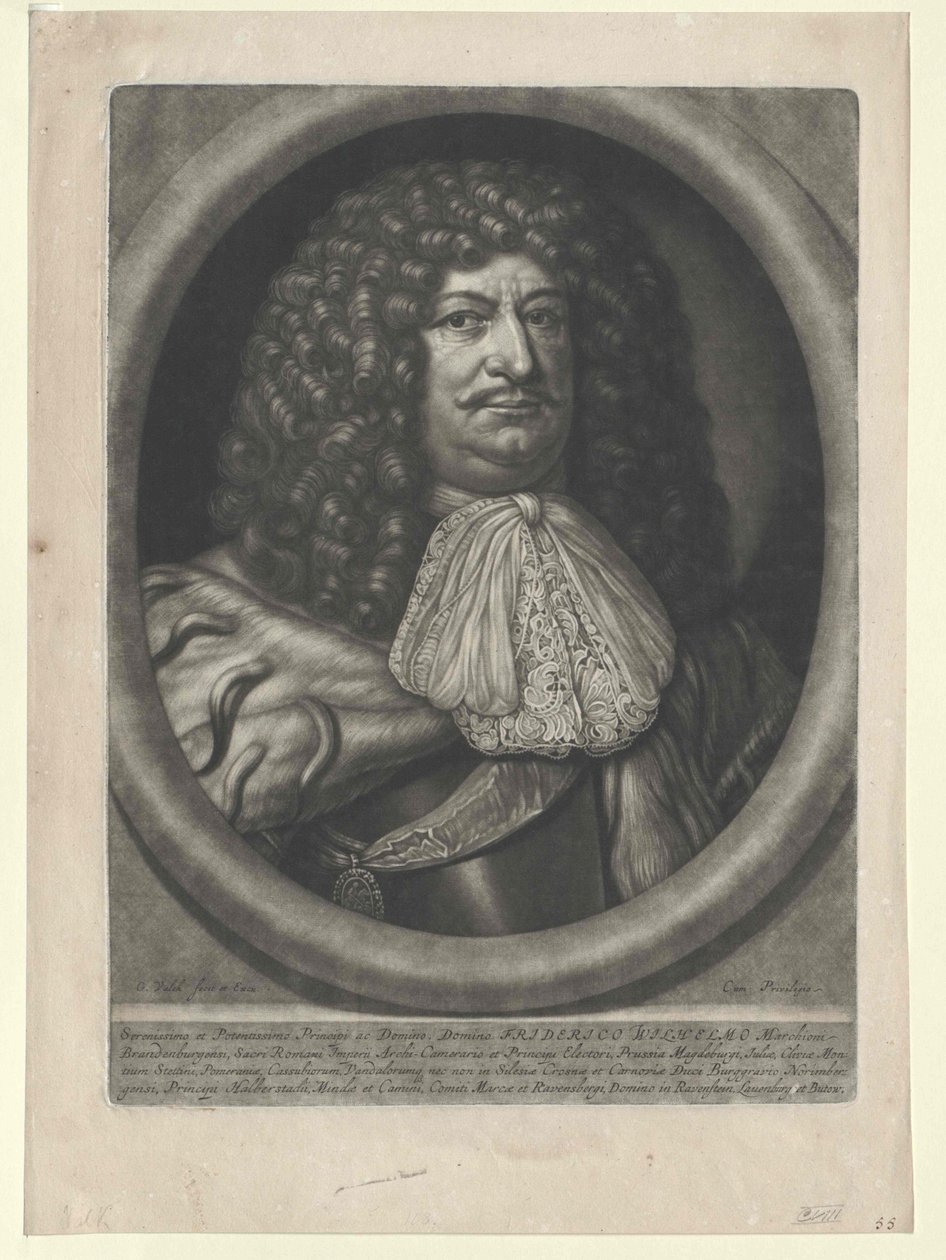 Kurfürst von Brandenburg Friedrich Wilhelm von Artist Unknown