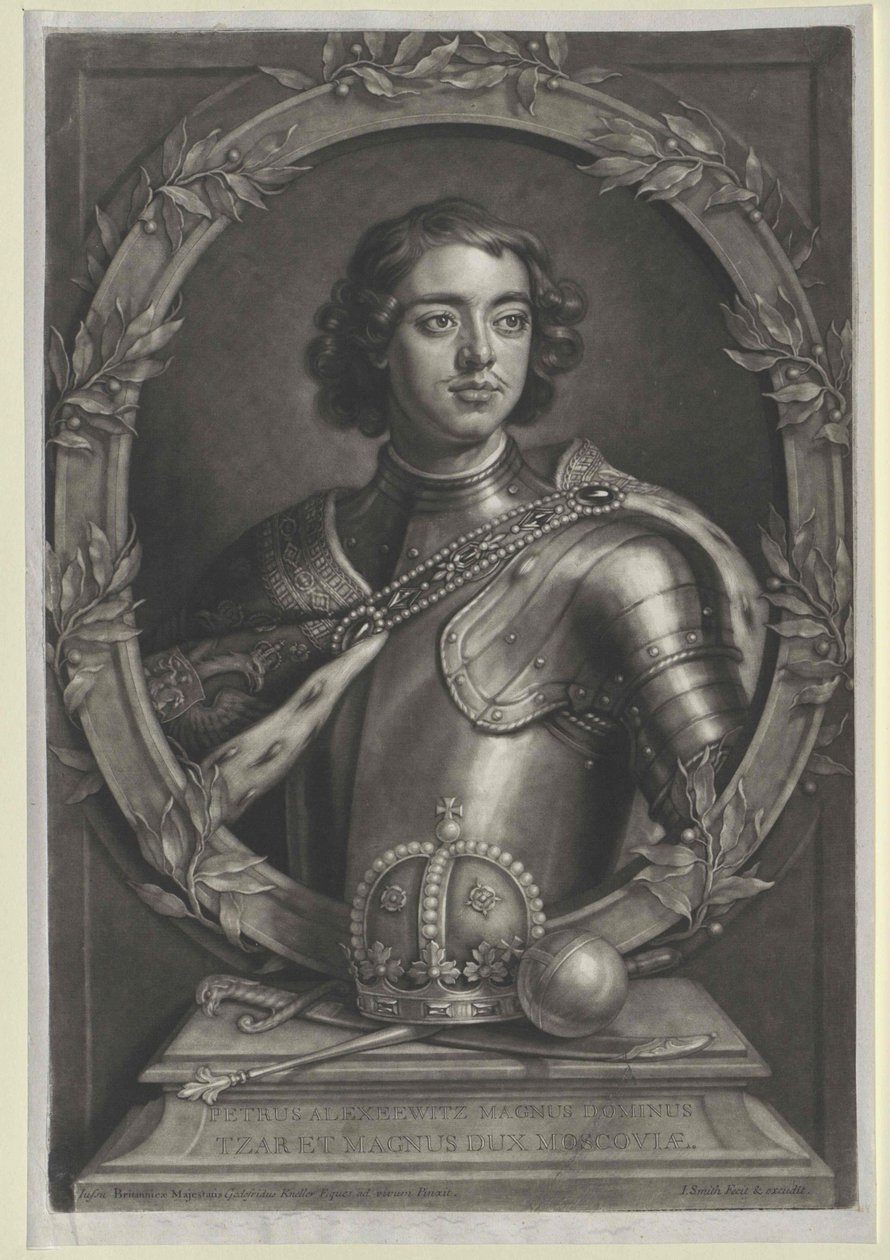 Kaiser von Russland Peter I der Große von Artist Unknown