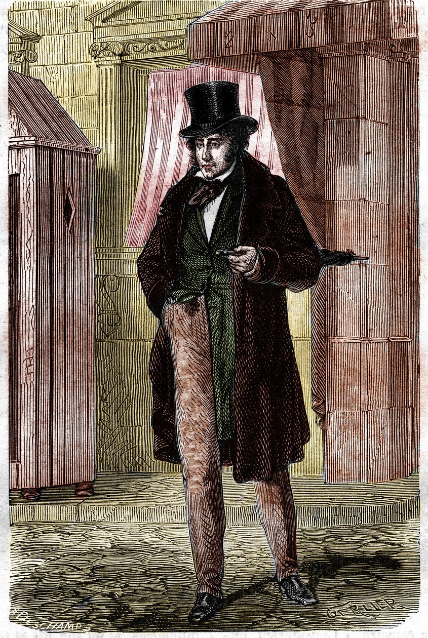 François René de Chateaubriand, französischer Schriftsteller und Politiker von Artist Unknown