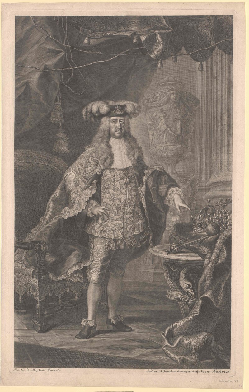 Heiliger Römischer Kaiser Karl VI von Artist Unknown