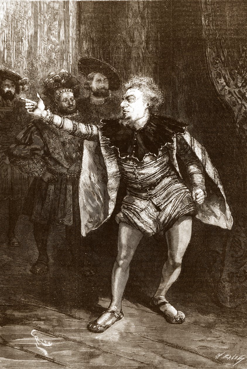 Illustration für das Stück "Le Roi s