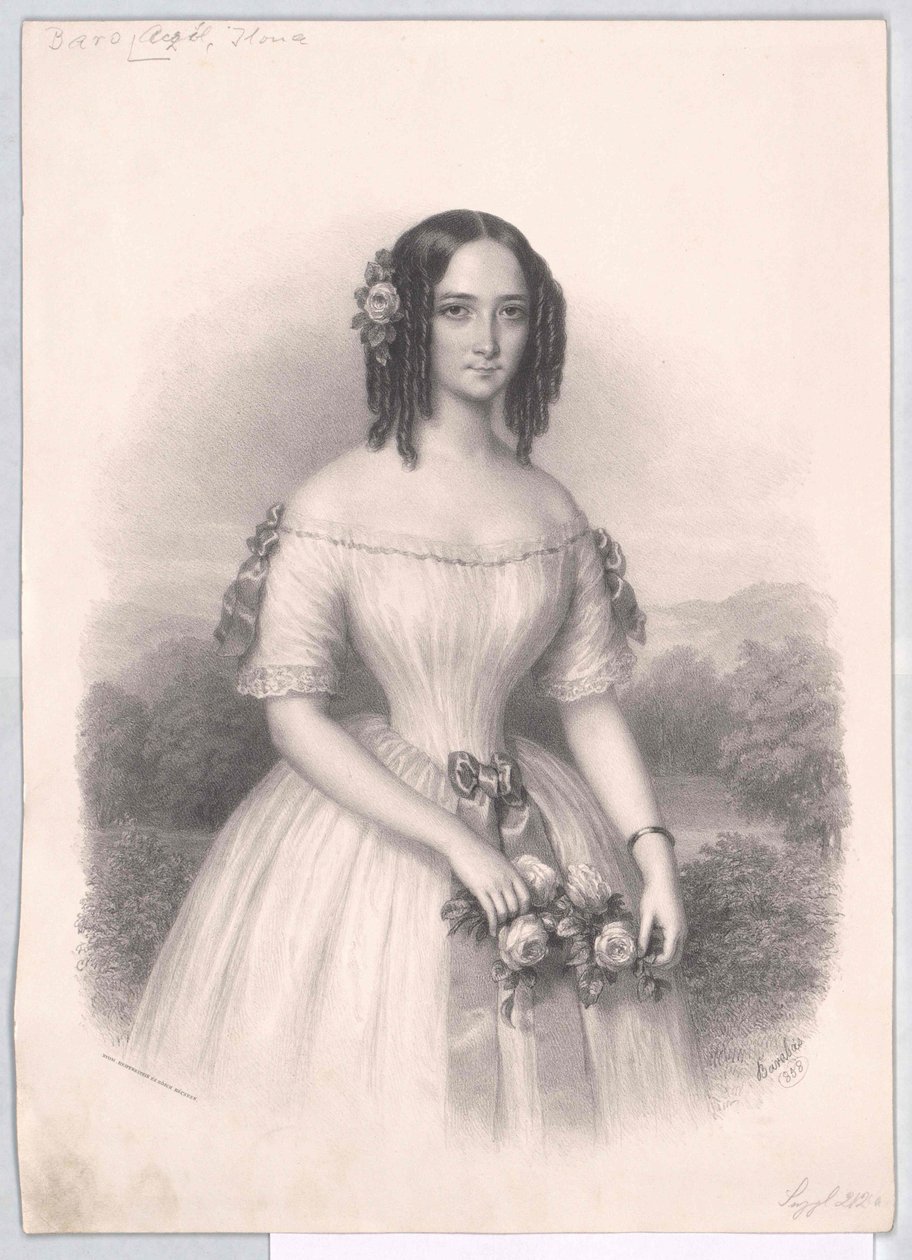 Ilona Aczel von Artist Unknown: hochwertiger Kunstdruck