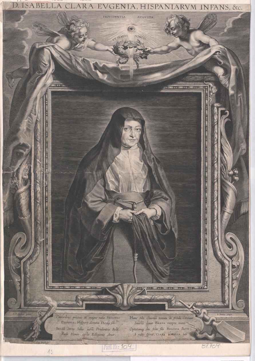 Infantin von Spanien Isabella Clara Eugenia von Artist Unknown