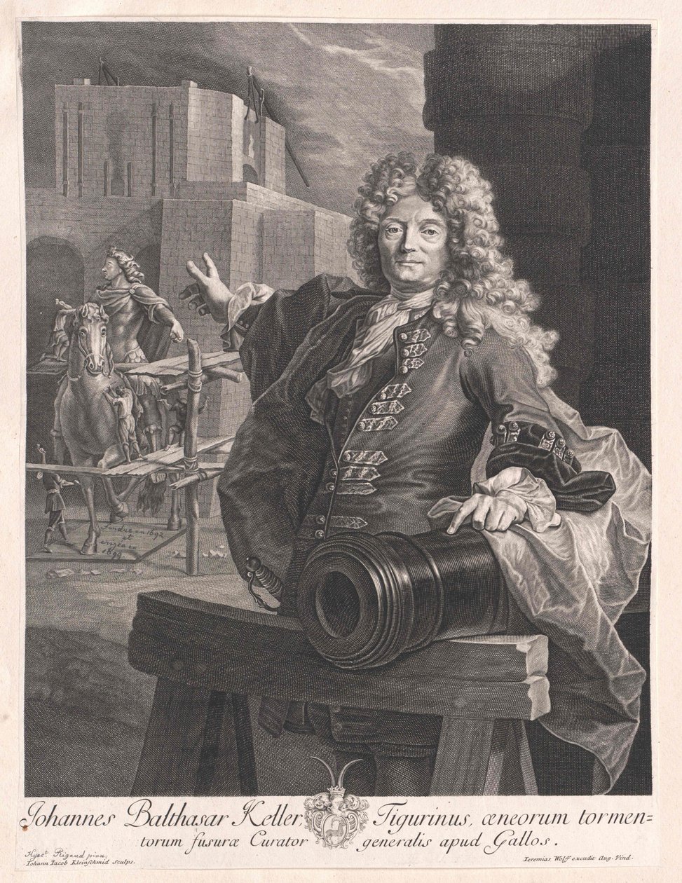 Jean Balthasar Keller von Artist Unknown