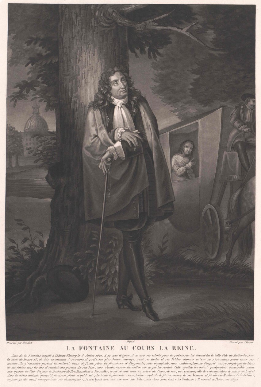 Jean de La Fontaine von Artist Unknown