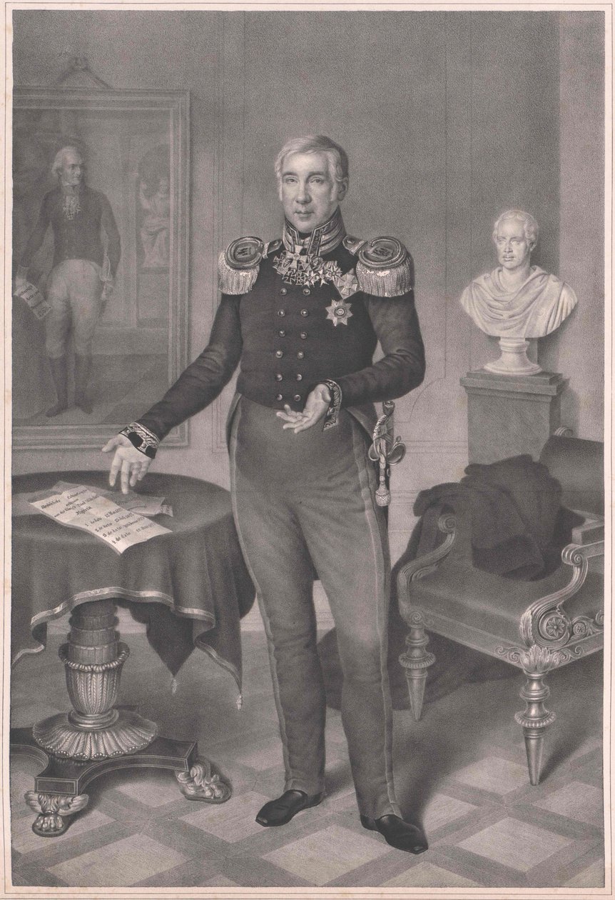 Johann Wilhelm von Wiebel von Artist Unknown