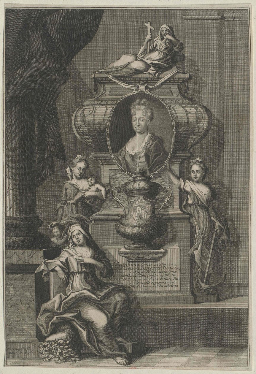 Johanna Dorothea Gräfin Tattenbach-Geilsdorf von Artist Unknown