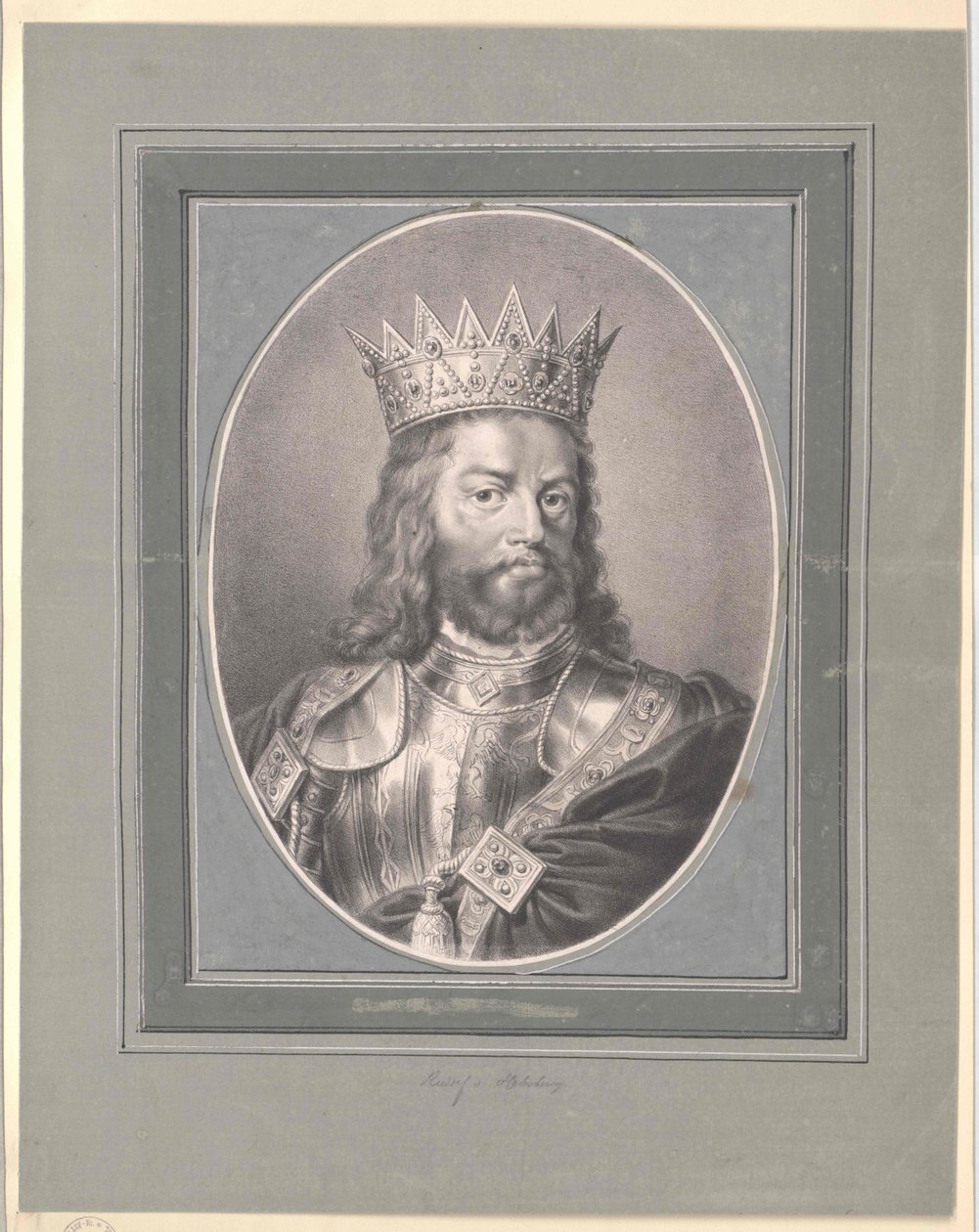 König Rudolf I. von Habsburg von Artist Unknown