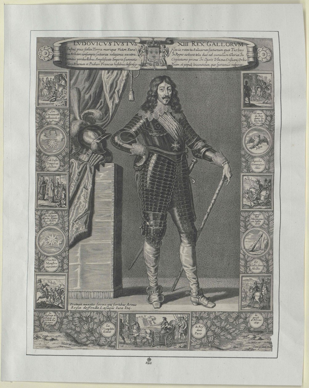 König von Frankreich Ludwig XIII von Artist Unknown