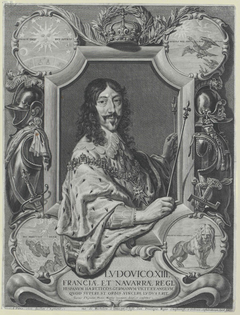 König von Frankreich Ludwig XIII von Artist Unknown