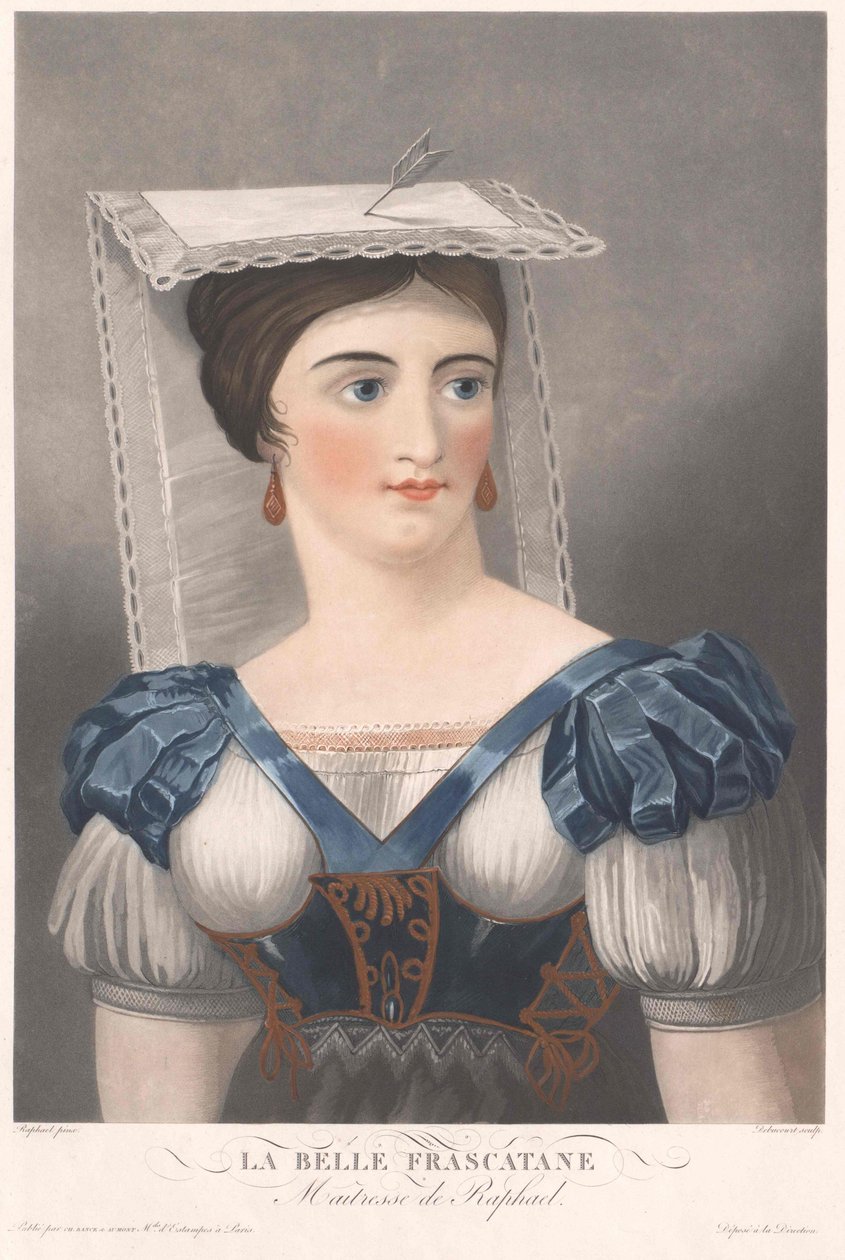 La Fornarina (Druck) von Artist Unknown