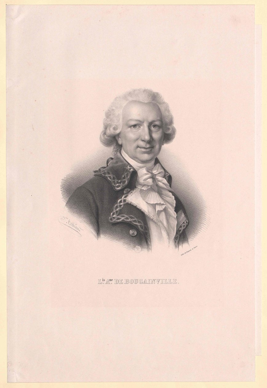 Louis Antoine de Bougainville von Artist Unknown