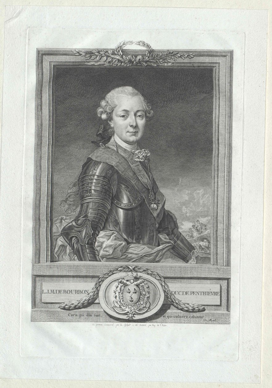 Louis Jean Marie Duc de Penthi?00760072e von Artist Unknown