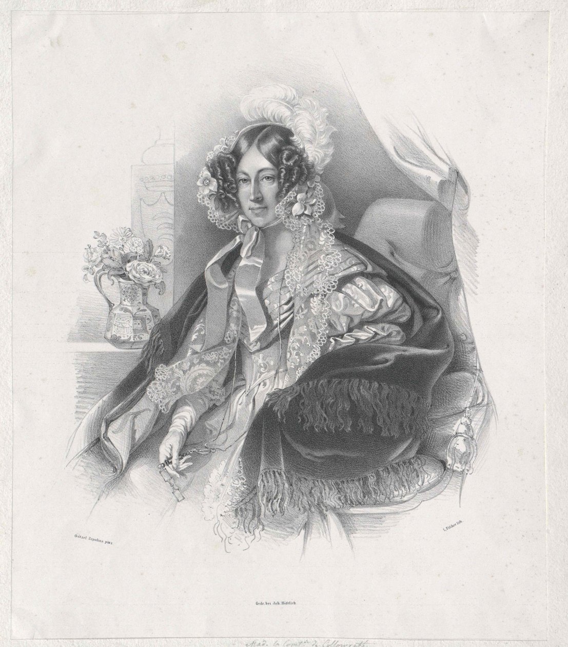 Maria Rosa Gräfin Kinsky von Wchinitz und Tettau von Artist Unknown