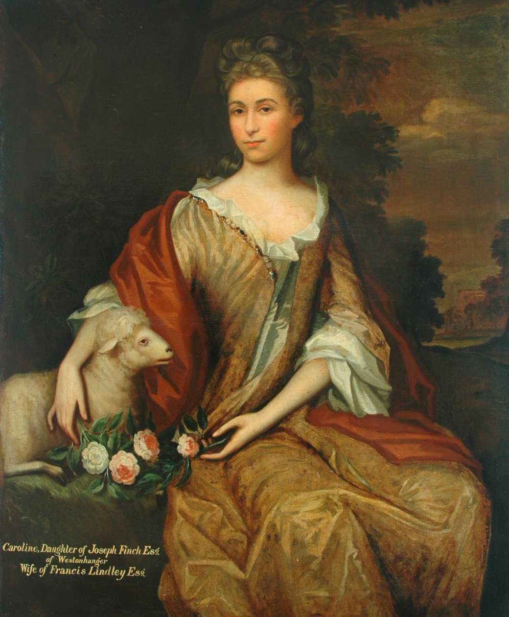 Mrs Lindley, geborene Caroline Finch von Artist Unknown