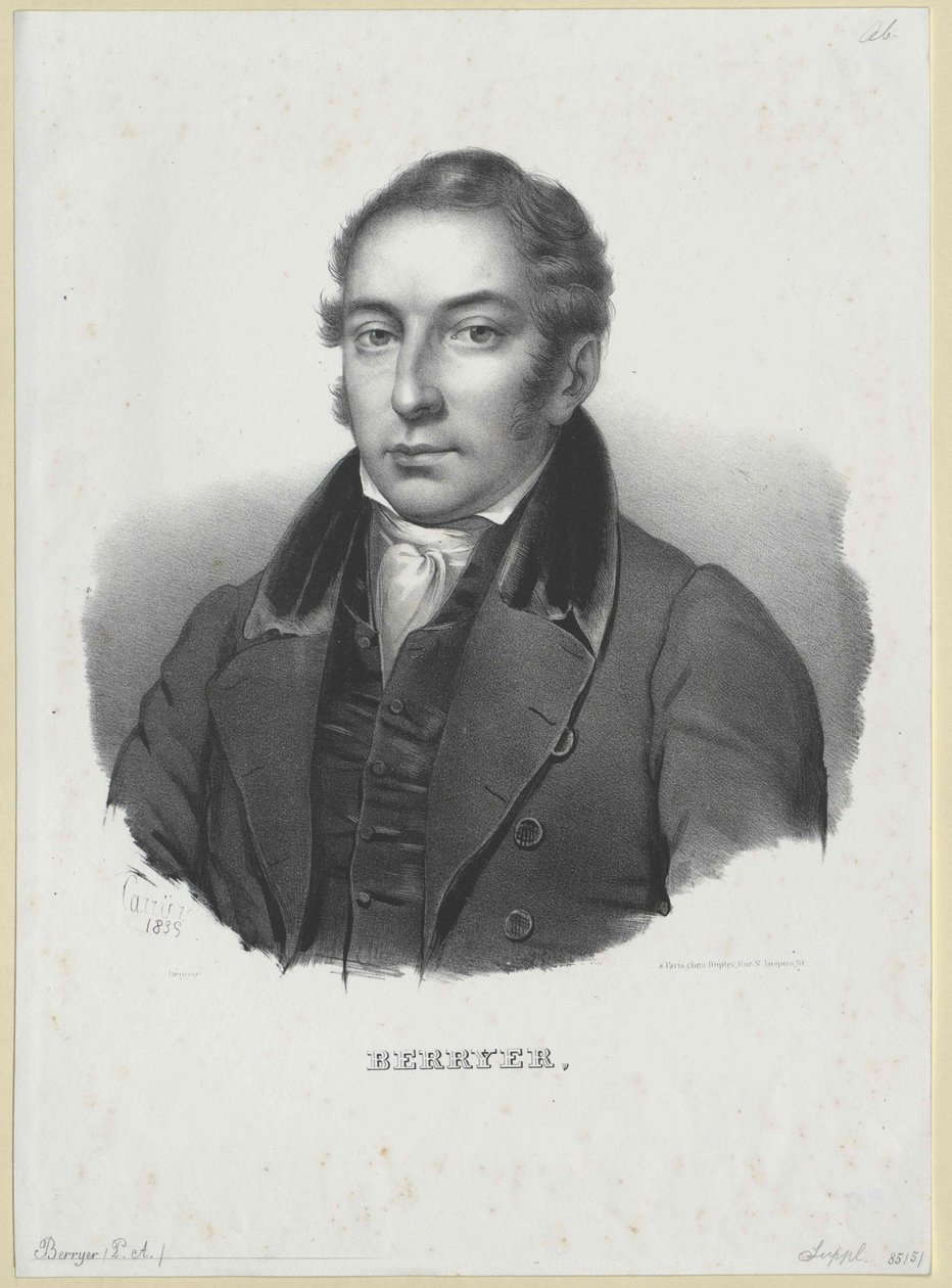 Pierre Antoine Berryer von Artist Unknown