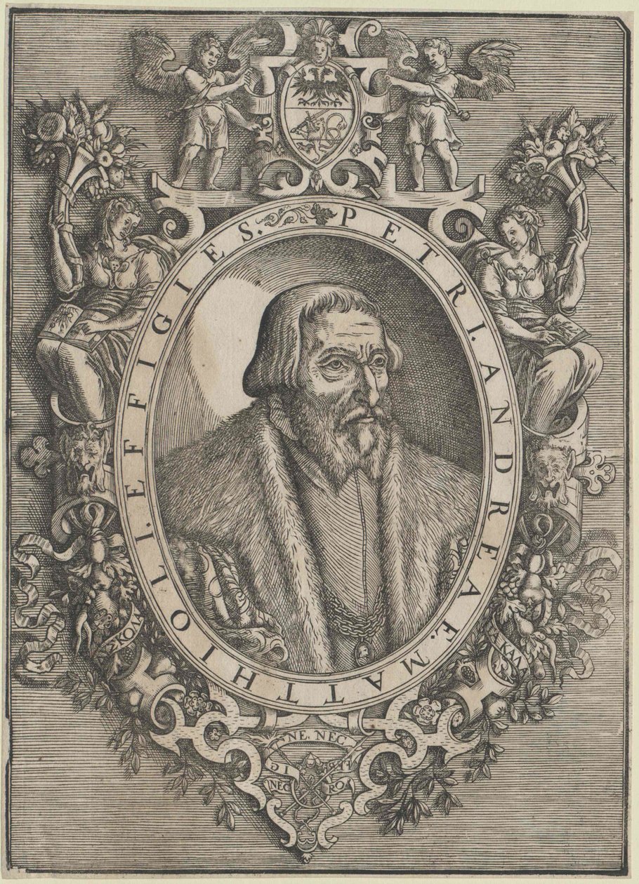 Pietro Andrea Mattioli von Artist Unknown