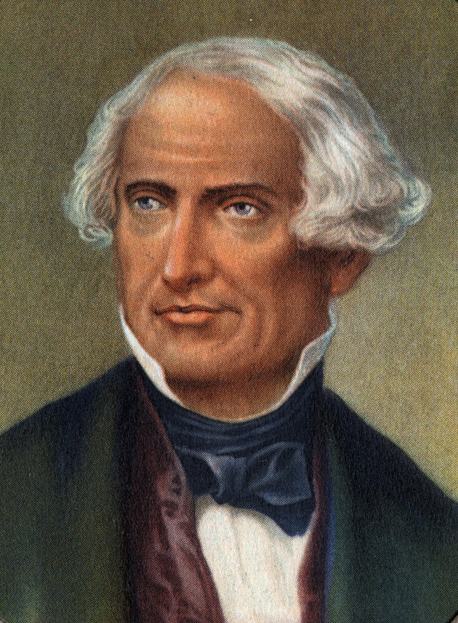 Porträt des amerikanischen Erfinders Samuel Finley Breese Morse. von Artist Unknown