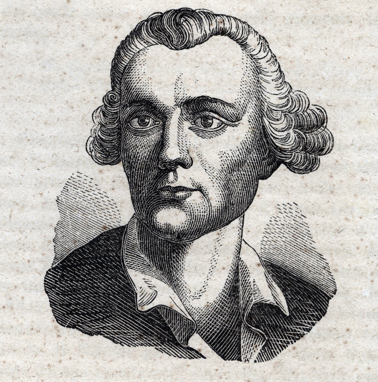 Porträt von Gasparo Gozzi, italienischer Autor (Stich) von Artist Unknown