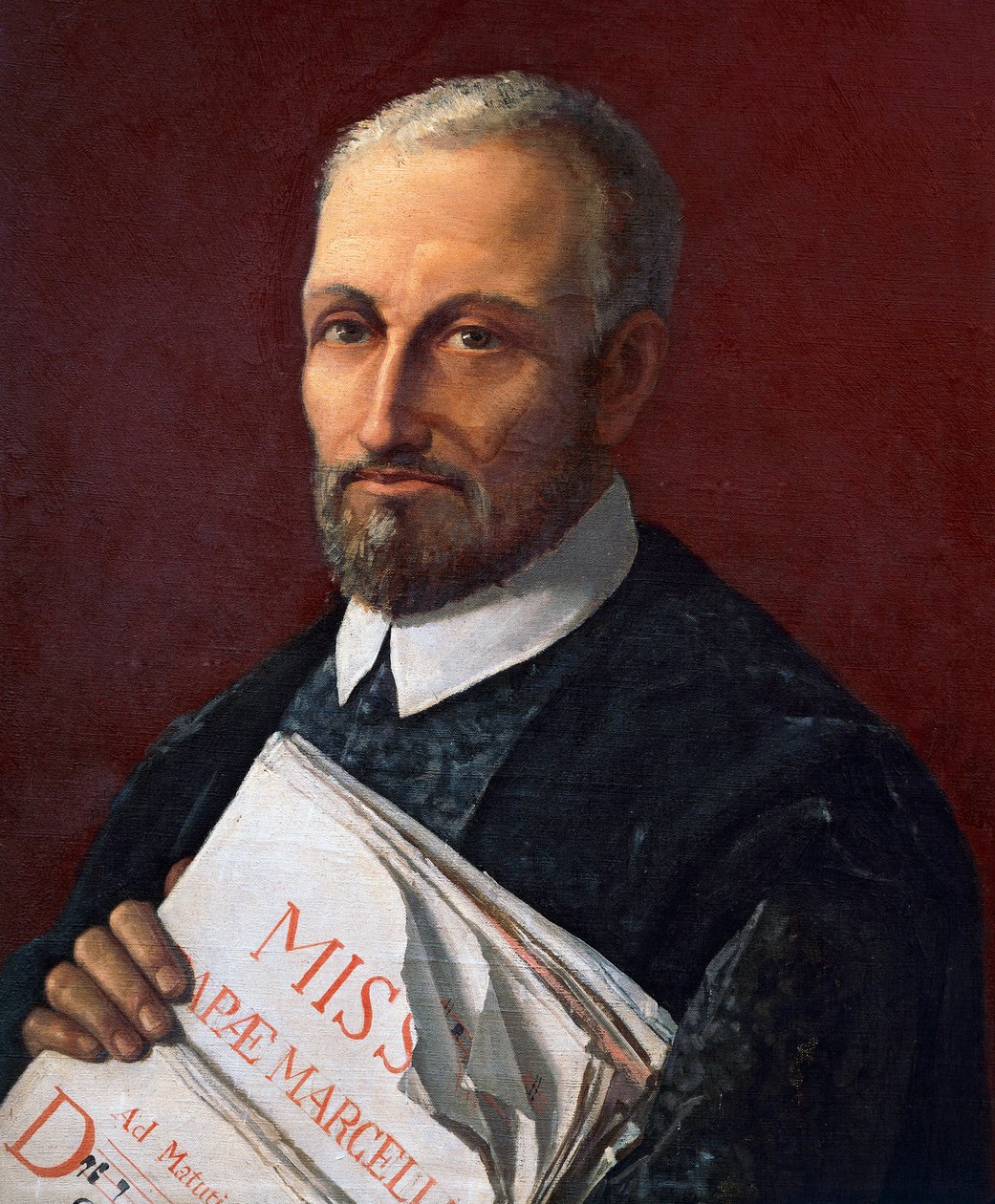 Porträt von Giovanni Pierluigi da Palestrina, italienischer Komponist von Artist Unknown