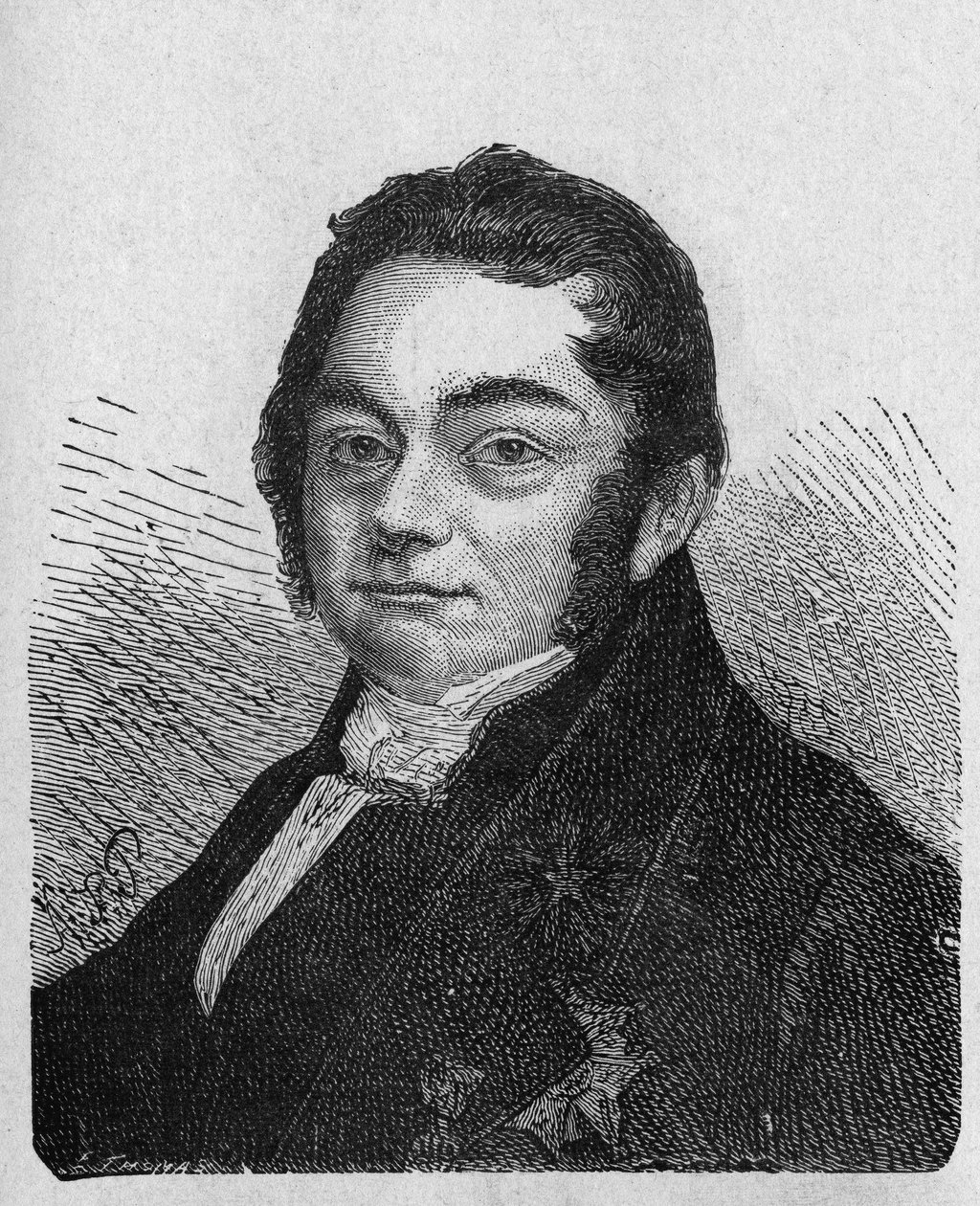 Porträt von Jöns Jacob, Baron Berzelius, schwedischer Chemiker von Artist Unknown