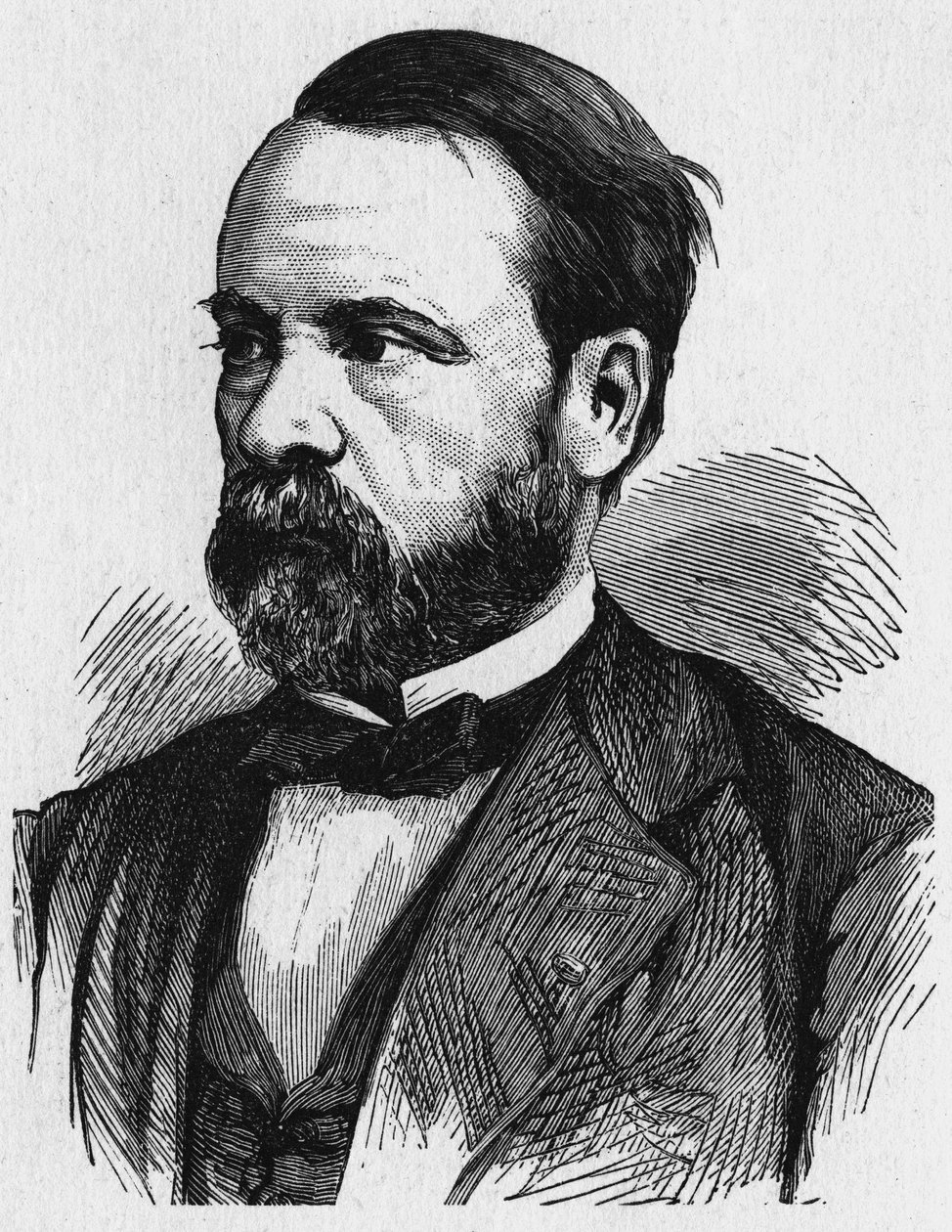 Porträt von Louis Pasteur, französischer Chemiker und Biologe von Artist Unknown