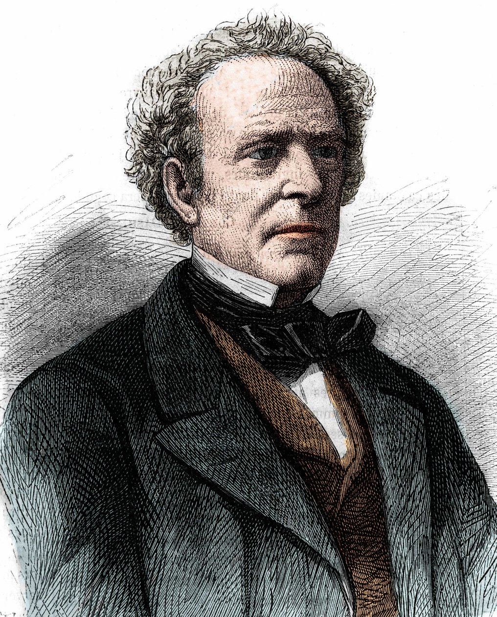 Porträt von Prosper Duvergier de Hauranne, französischer Politiker (1798 - 1881). von Artist Unknown